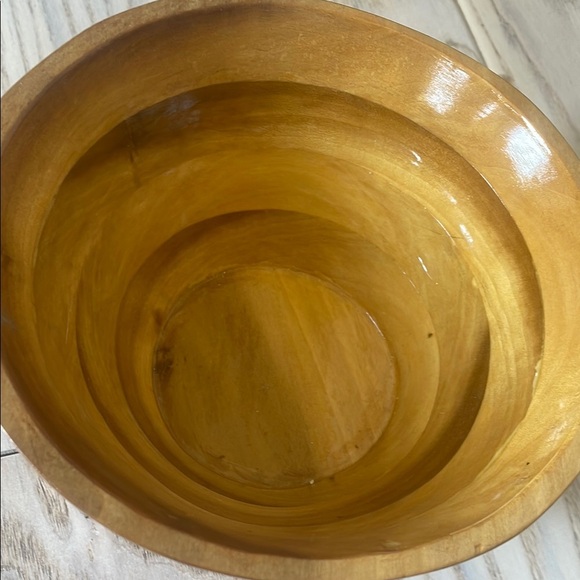 Handcrafted Wooden Bowl - Picture 2 of 4